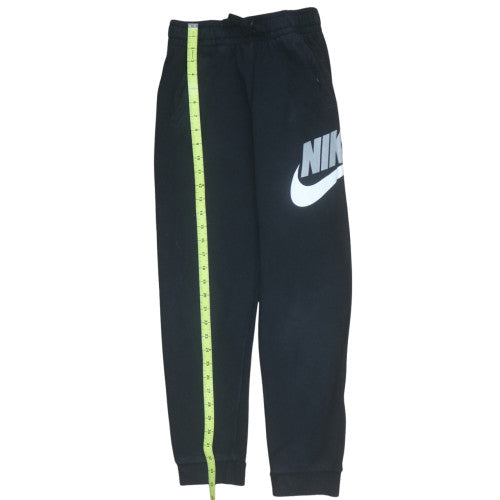 Womens UK Size 158 Nike Regular Fit Jogger Black Trousers