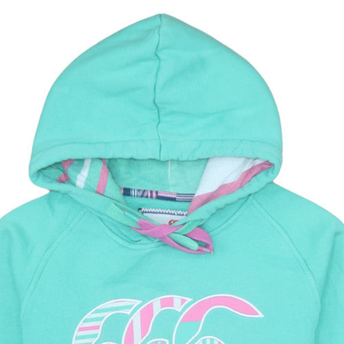 Womens UK Size M Canterbury Green Pullover Hoodie