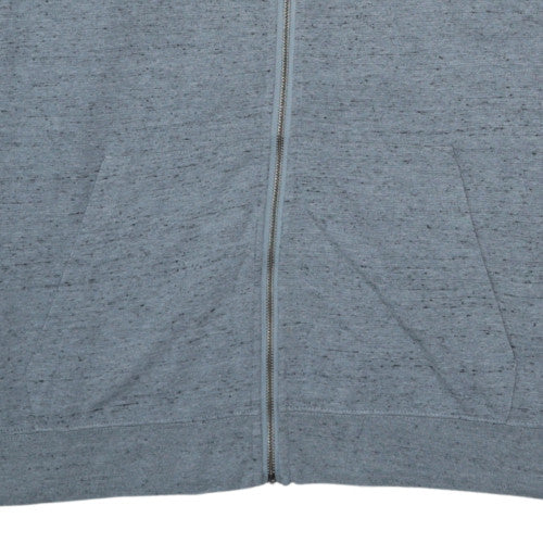 Mens UK Size 2XL Nike Grey Full Zip Hoodie