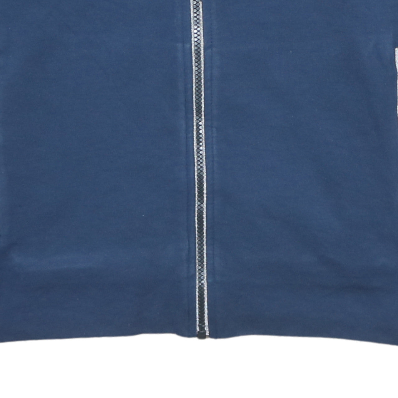 Mens UK Size M le coq sportif Blue Full Zip Sweatshirt