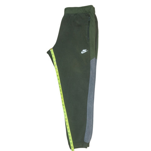 Mens UK Size L Nike Regular Fit Jogger Green Trousers