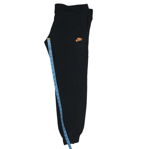Mens UK Size M Nike Regular Fit Jogger Black Trousers