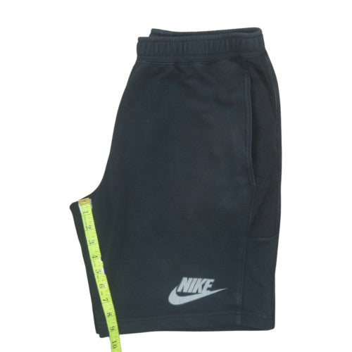 Nike Men's Black Athletic Sweat Shorts L - Breathable Training Wear