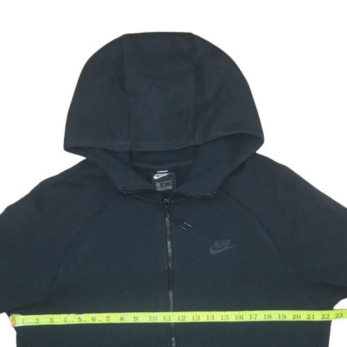 Mens UK Size M Nike Black Full Zip Hoodie