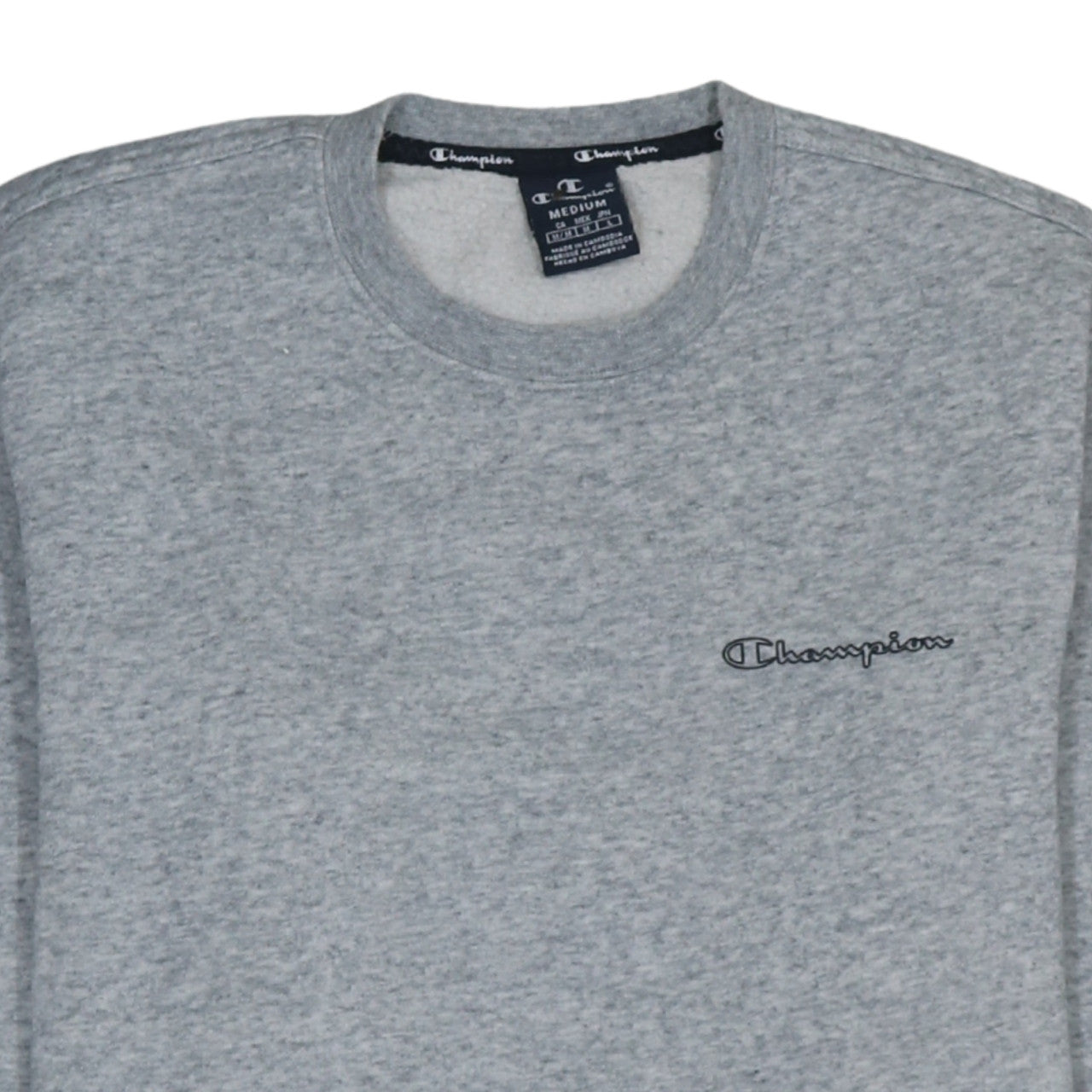 Mens UK Size M Champion Grey Pullover Sweatshirt