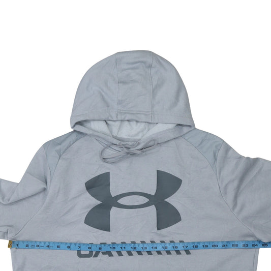 Mens UK Size XL Under armour Grey Pullover Hoodie