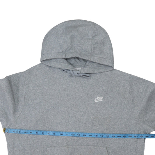 Mens UK Size L Nike Grey Pullover Hoodie