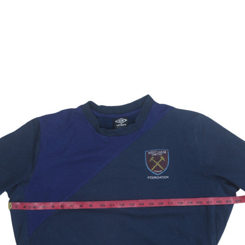 Mens UK Size XL Umbro Blue Pullover Sweatshirt