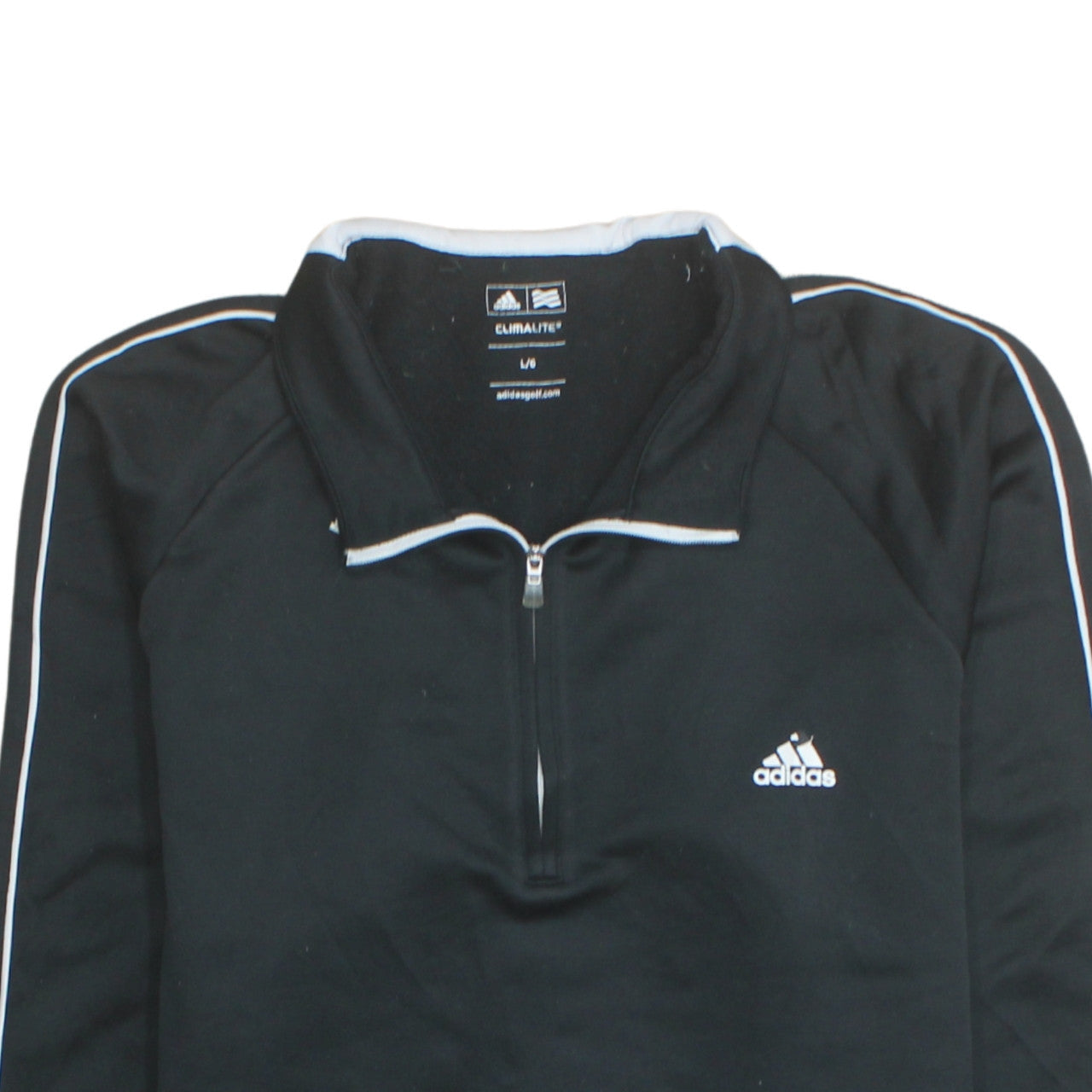 Mens UK Size L adidas Black Pullover Sweatshirt