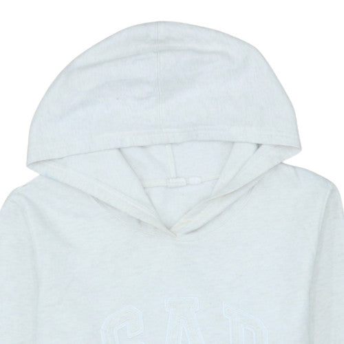 Womens UK Size L Gap White Pullover Hoodie