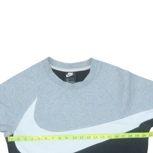 Mens UK Size S Nike Grey Pullover Sweatshirt