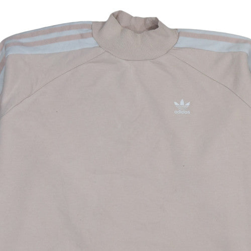 Womens UK Size 10 adidas Beige Pullover Sweatshirt
