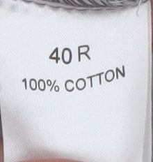 Mens UK Size 40R Countrywear by Carabou Regular Fit Casual Grey Trousers