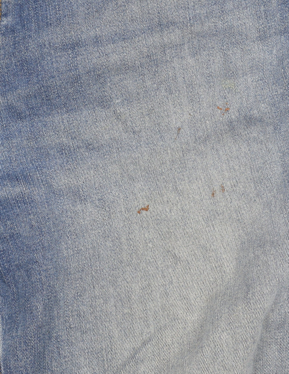 Additional view of Crew Clothing Men's Blue 36L Straight Fit Distressed Jeans