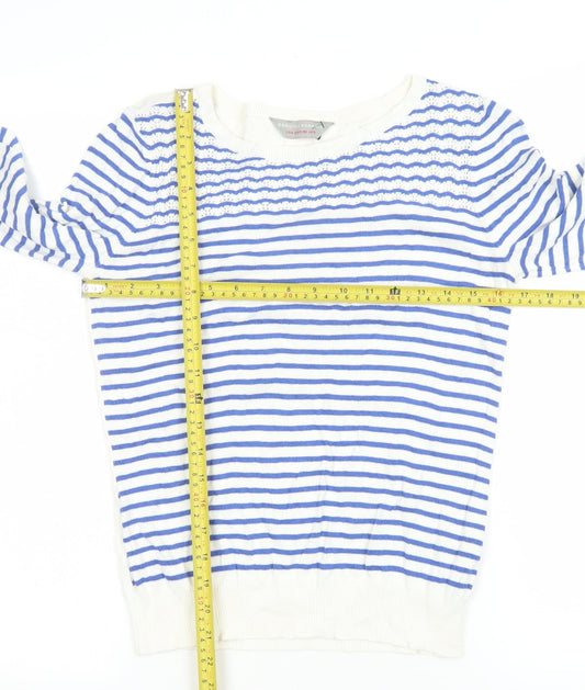 Womens UK Size 8 Dorothy Perkins Blue Pullover Jumper