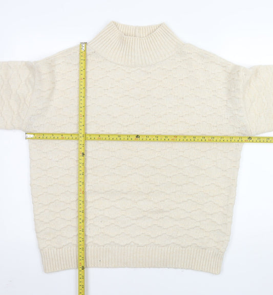 Mens UK Size M NEXT Beige Pullover Jumper