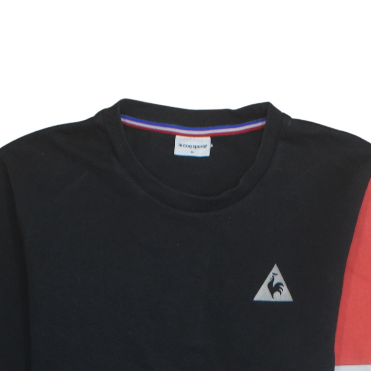 Mens UK Size M le coq sportif Black Pullover Sweatshirt