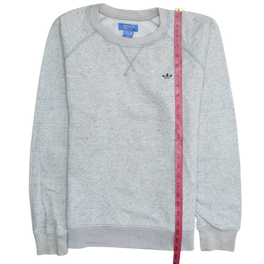 Mens UK Size M adidas Grey Pullover Sweatshirt