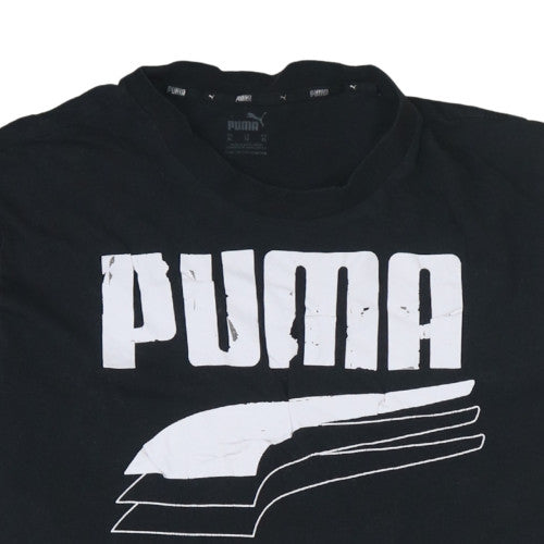 Mens UK Size XL PUMA Black T-Shirt