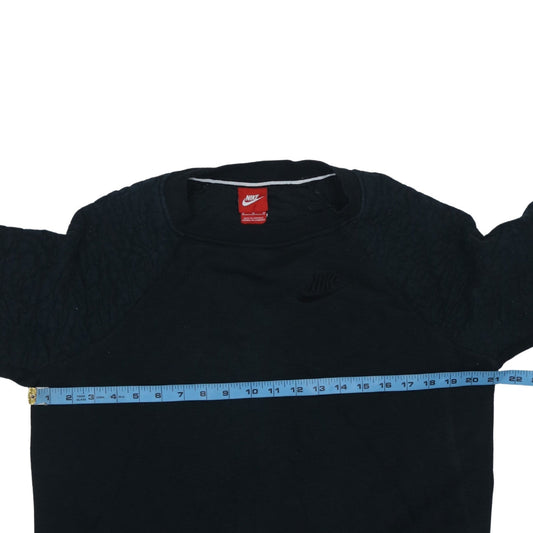 Womens UK Size S Nike Black Pullover Sweatshirt