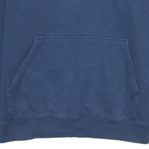 Mens UK Size M VANS Blue Pullover Hoodie