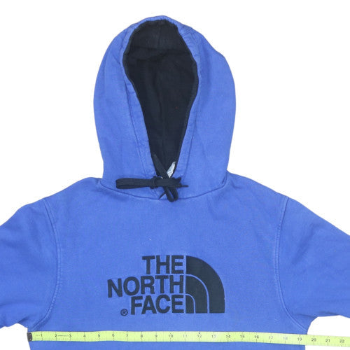 Mens UK Size S The North Face Blue Pullover Hoodie