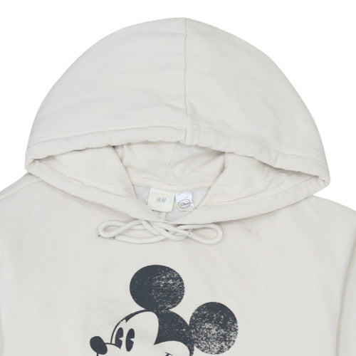 Womens UK Size M H&M Ivory Pullover Hoodie
