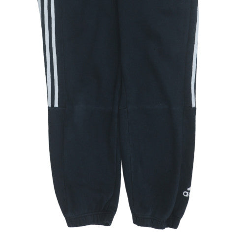 Mens UK Size L adidas Regular Fit Jogger Black Trousers