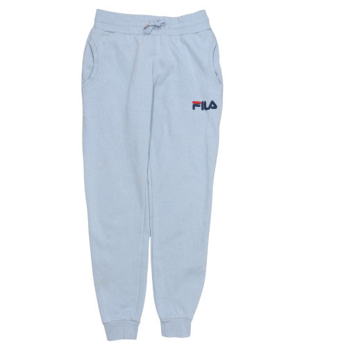 Womens UK Size S FILA Regular Fit Jogger Blue Trousers