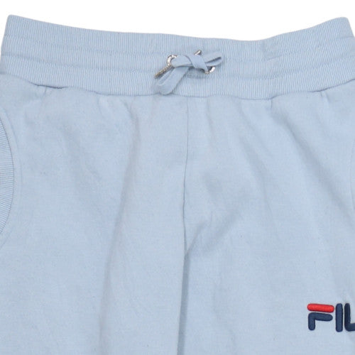 Womens UK Size S FILA Regular Fit Jogger Blue Trousers