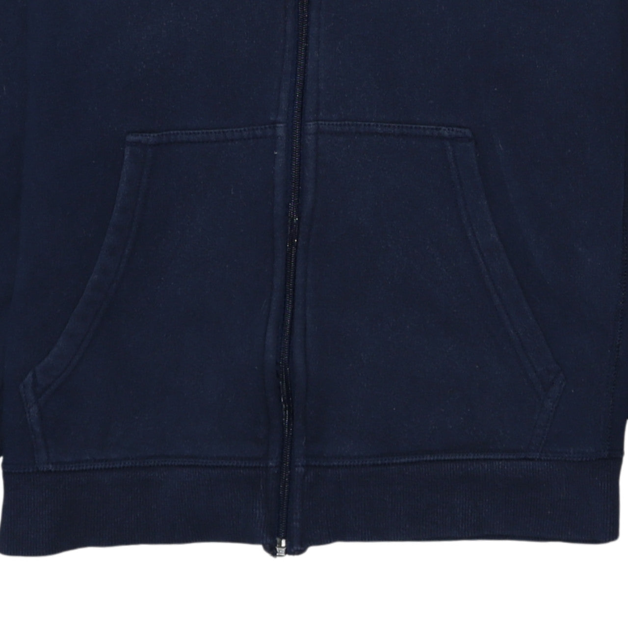 Mens UK Size M adidas Blue Full Zip Hoodie