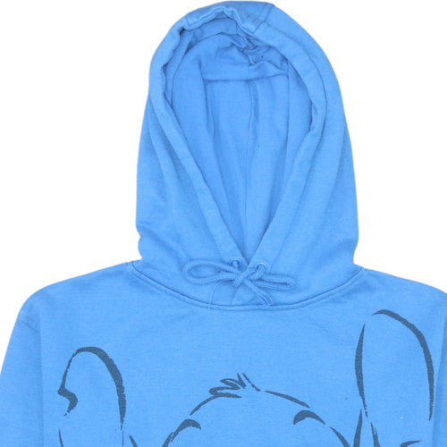 Womens UK Size XS Disney Blue Pullover Hoodie