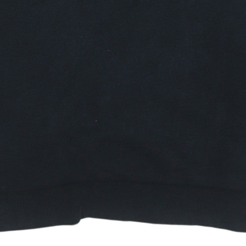 Mens UK Size M adidas Black Pullover Sweatshirt
