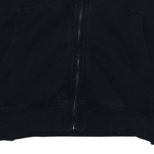 Mens UK Size XL U.S. Polo Assn. Black Full Zip Hoodie