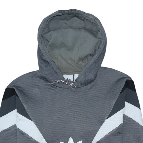 Mens UK Size S adidas Grey Pullover Hoodie