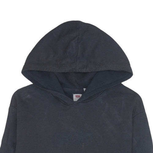 Mens UK Size XL Levi's Black Pullover Hoodie