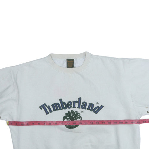 Womens UK Size L Timberland White Pullover Sweatshirt