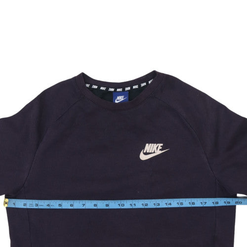 Womens UK Size S Nike Black Pullover Sweatshirt