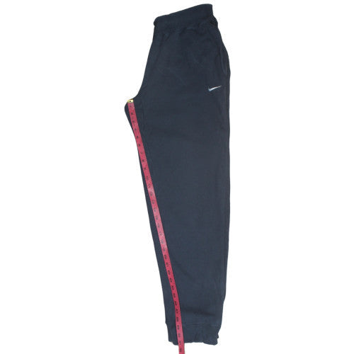 Mens UK Size M Nike Regular Fit Jogger Black Trousers