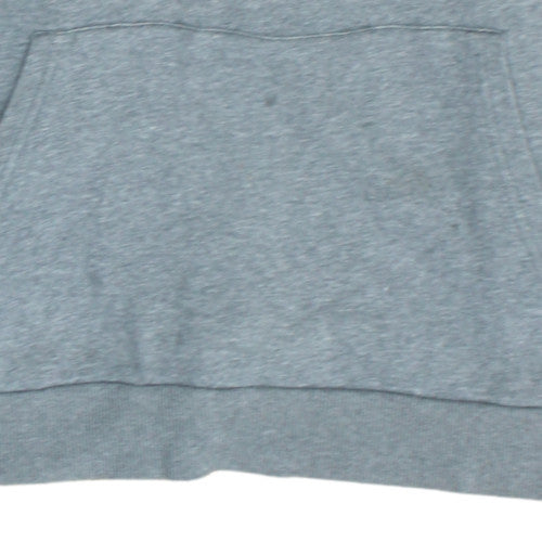 Mens UK Size S Under armour Grey Pullover Hoodie