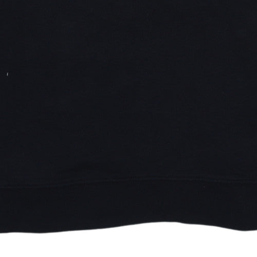 Mens UK Size L Quiksilver Black Pullover Sweatshirt