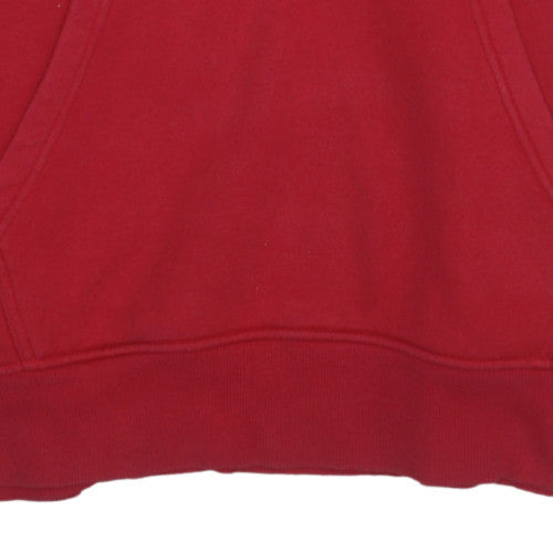 Mens UK Size L Canterbury Red Pullover Hoodie