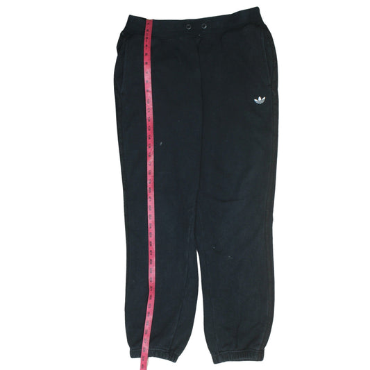 Mens UK Size L adidas Regular Fit Jogger Black Trousers