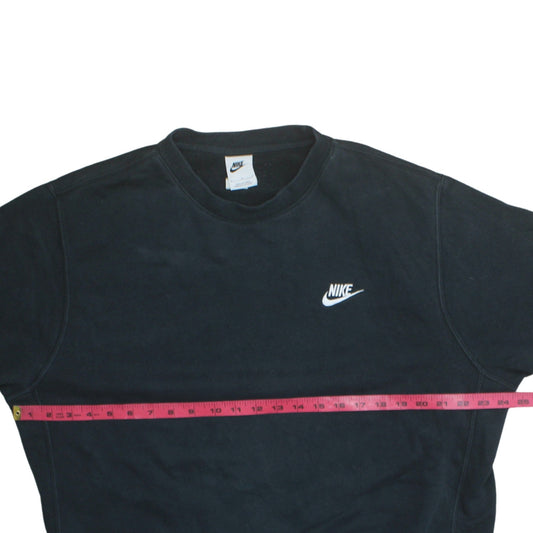 Womens UK Size L Nike Black Pullover Sweatshirt
