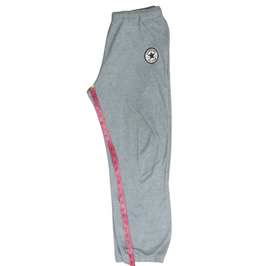 Converse Boys Grey XL Sweatpants Fleece Jogger Style Activewear Trousers