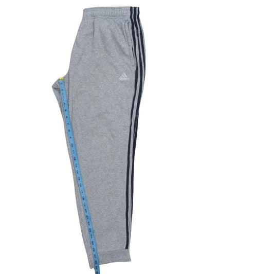 Mens UK Size L adidas Regular Fit Sweatpants Grey Trousers