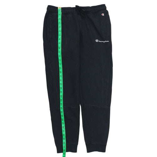 Womens UK Size S Champion Regular Fit Jogger Black Trousers