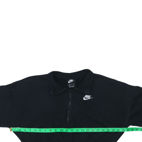 Womens UK Size S Nike Black Pullover Sweatshirt