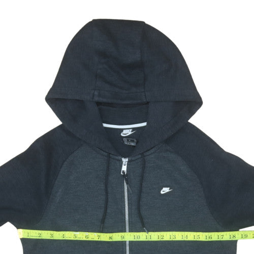 Mens UK Size S Nike Black Full Zip Hoodie