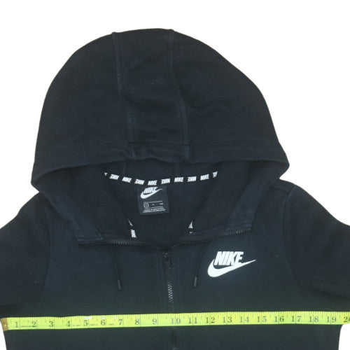 Mens UK Size S Nike Black Full Zip Hoodie